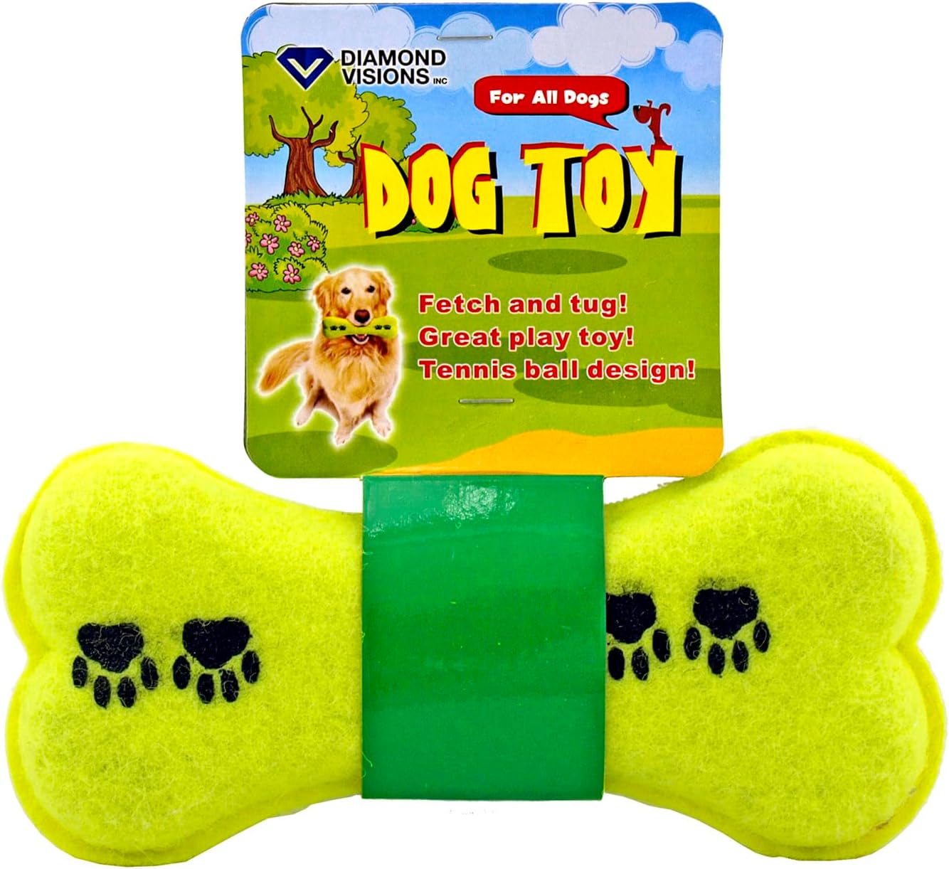 Pet Supplies Dog Tennis Ball, Stick Dog Bone Toy for Large and Small