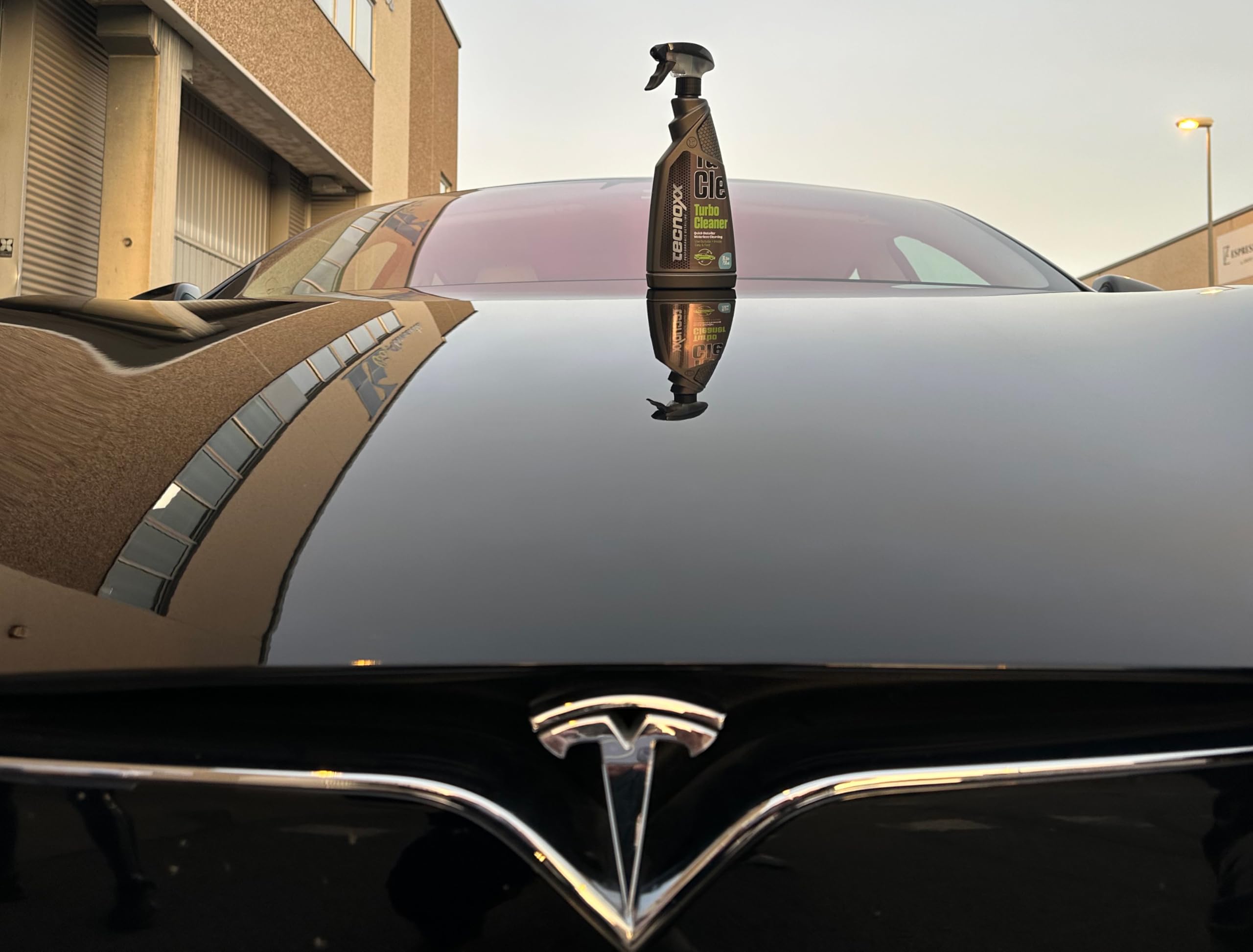 Tecnoxx - Turbo Cleaner Quick Detailer Nettoyant Rapide pour Voiture à Sec Sans Eau Sans Rayures, Brillant Protecteur, Finition Uniforme Sans Taches, Conditionnement Professionnel 5L