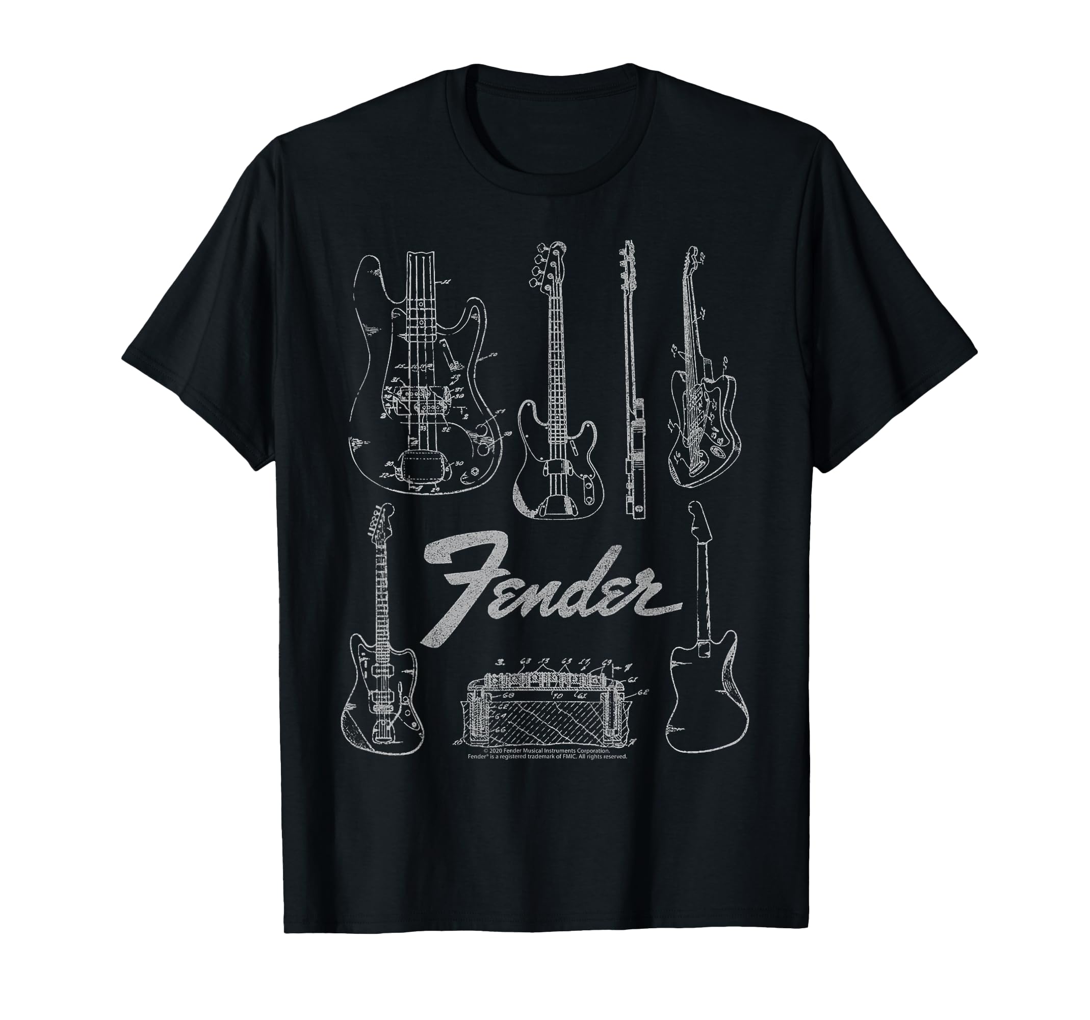 Guitars & Amp Logo T-Shirt