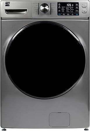 Kenmore 4.5 cu. ft. Front Load Washer with Stain Removing Steam Treatment - Reduce Laundry Time with Accela Wash - LED - ENERGY STAR Certified - Metallic Silver