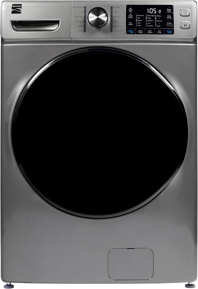 Kenmore 4.5 cu. ft. Front Load Washer - Metallic Silver