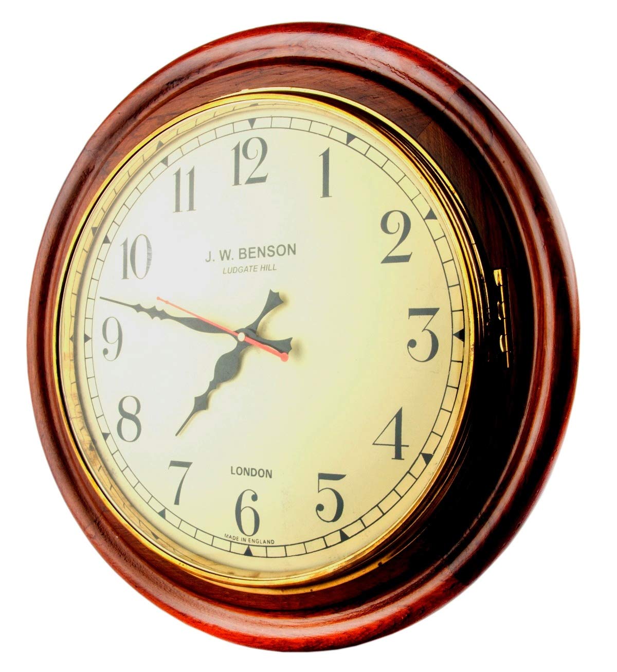 Sterling and Noble 11inch Neon Wall Clock, Neon Pink Home