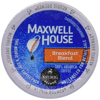 Maxwell House Breakfast Blend K-Cups 12-Count Box Pack of 3 [RETAIL PACKAGING]
