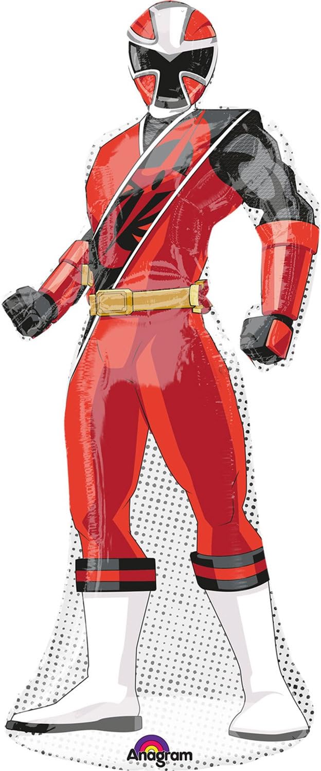 Power Ranger Ninja Steel 42" Shaped Balloon (Each)