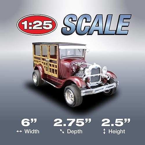 Vista 83 de AMT Round 2 1967 Ford Mustang GT Fastback Kit de modelos a escala 1:25, cromo (AMT1241)