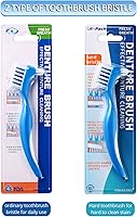 Vista 2 de Paquete de 2 cepillos de dientes limpios para dentaduras postizas con cerdas ordinarias o duras múltiples capas, cerdas ordinarias o duras dobles