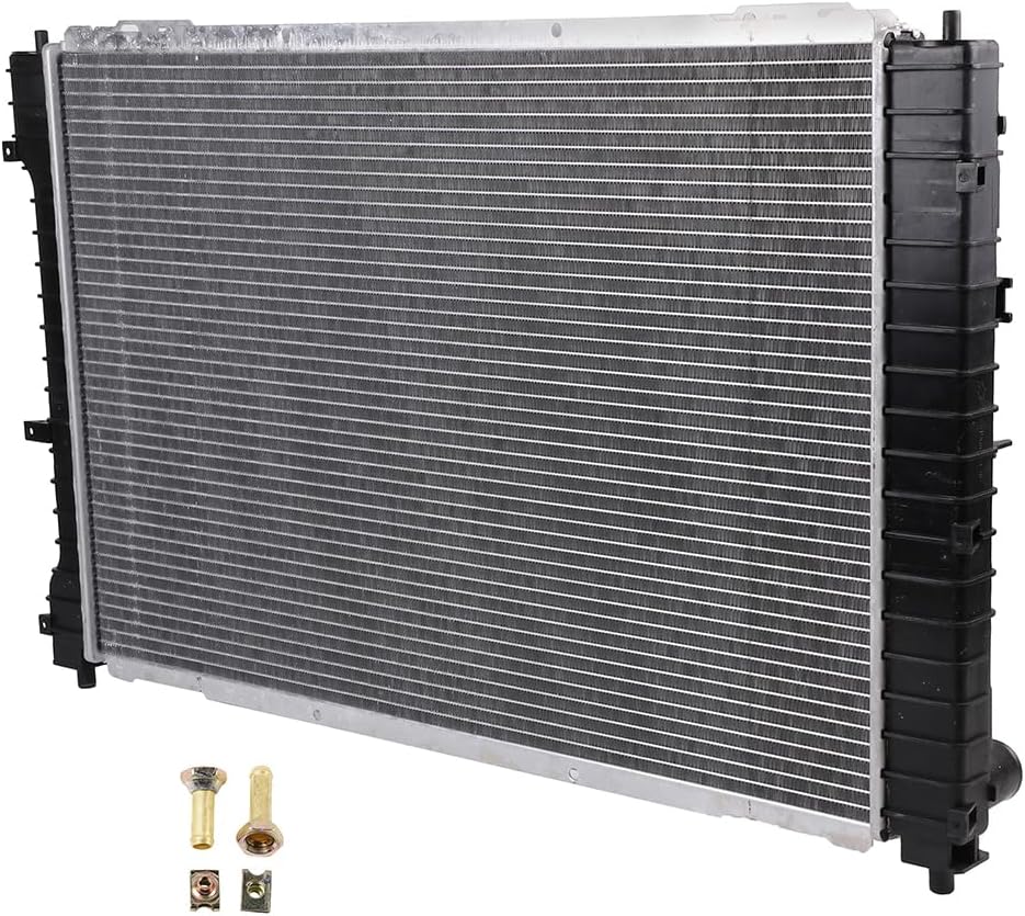Aluminum Radiator Compatible with 2001-2007 for Ford Escape 3.0L 2001-2006 for Mazda Tribute 3.0L 2005-2007 for Mercury Mariner 3.0L Engine Radiator replace 2307 6L8Z8005LA AJ0315200A