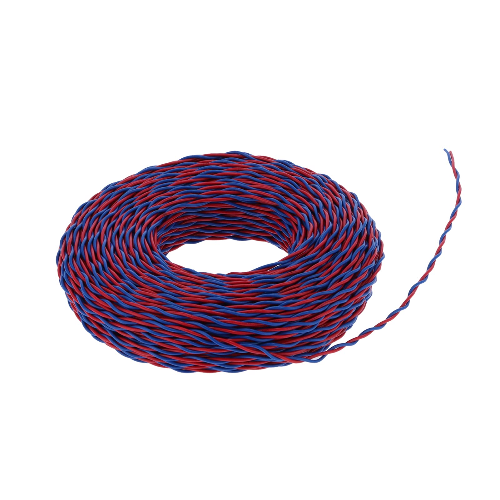 RVS 2x0,5 mm² 28-żyłowy przewód elektryczny w izolacji Powlekany PVC Wysoka przewodność Elastyczny czerwony niebieski drut miedziany do urządzeń domowych Elektronarzędzia