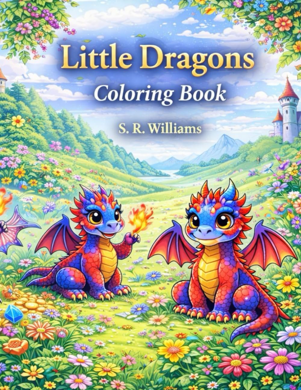 Little Dragons: A Coloring Adventure