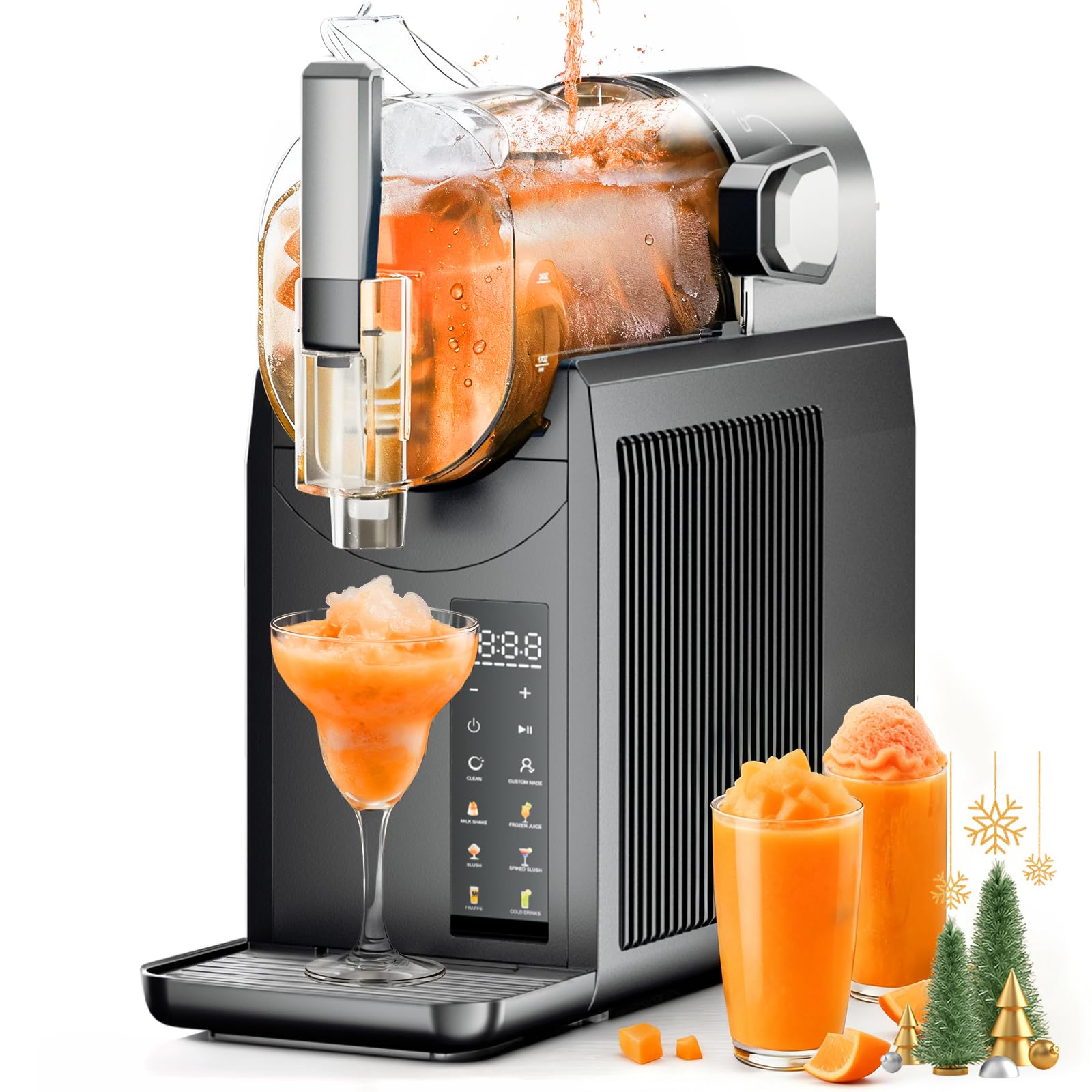 Photo 1 of ***FACTORY SEALED*** Slushie Machine for Home, Professional Frozen Drink Maker - No Ice Needed, Auto Clean, 6 Preset Programs, Rapid Freezing in 15 Mins, Keep 4H Fresh, for Frozen Margaritas, Frappés, Milkshakes and More