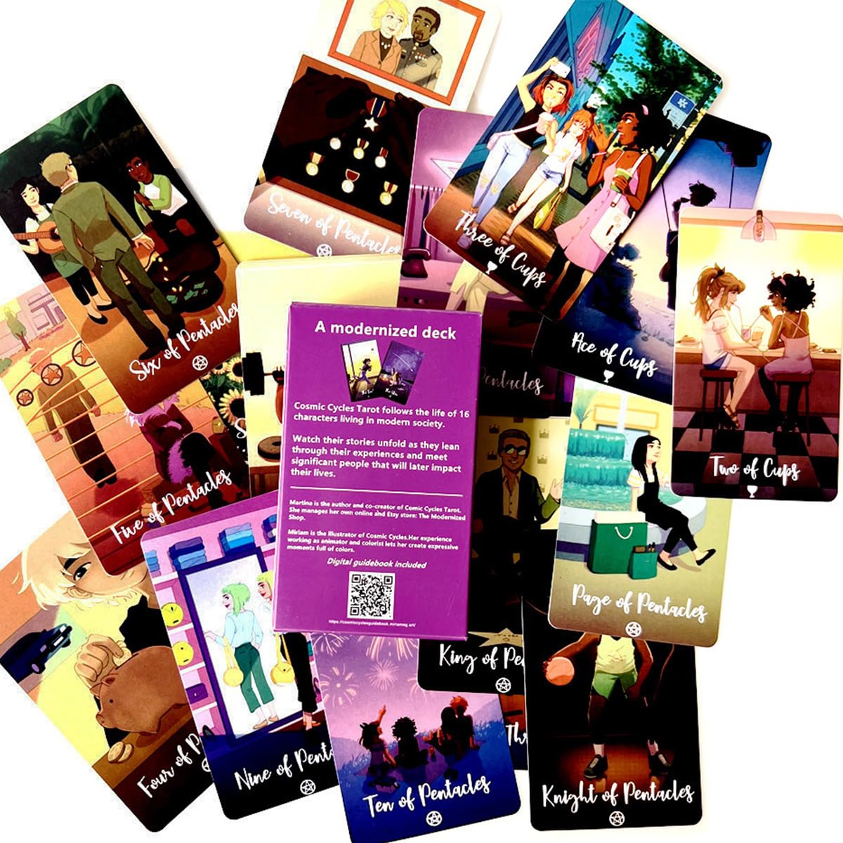 Tarot Card Deck,The Tarot Card Set, 78 Classic Tarot Cards Deck Standard, Fortune Telling Game - Image 3