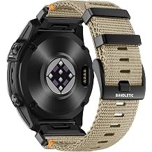 Bandletic 22mm Quick Fit Watch Band Compatible with Garmin Instinct 3 2