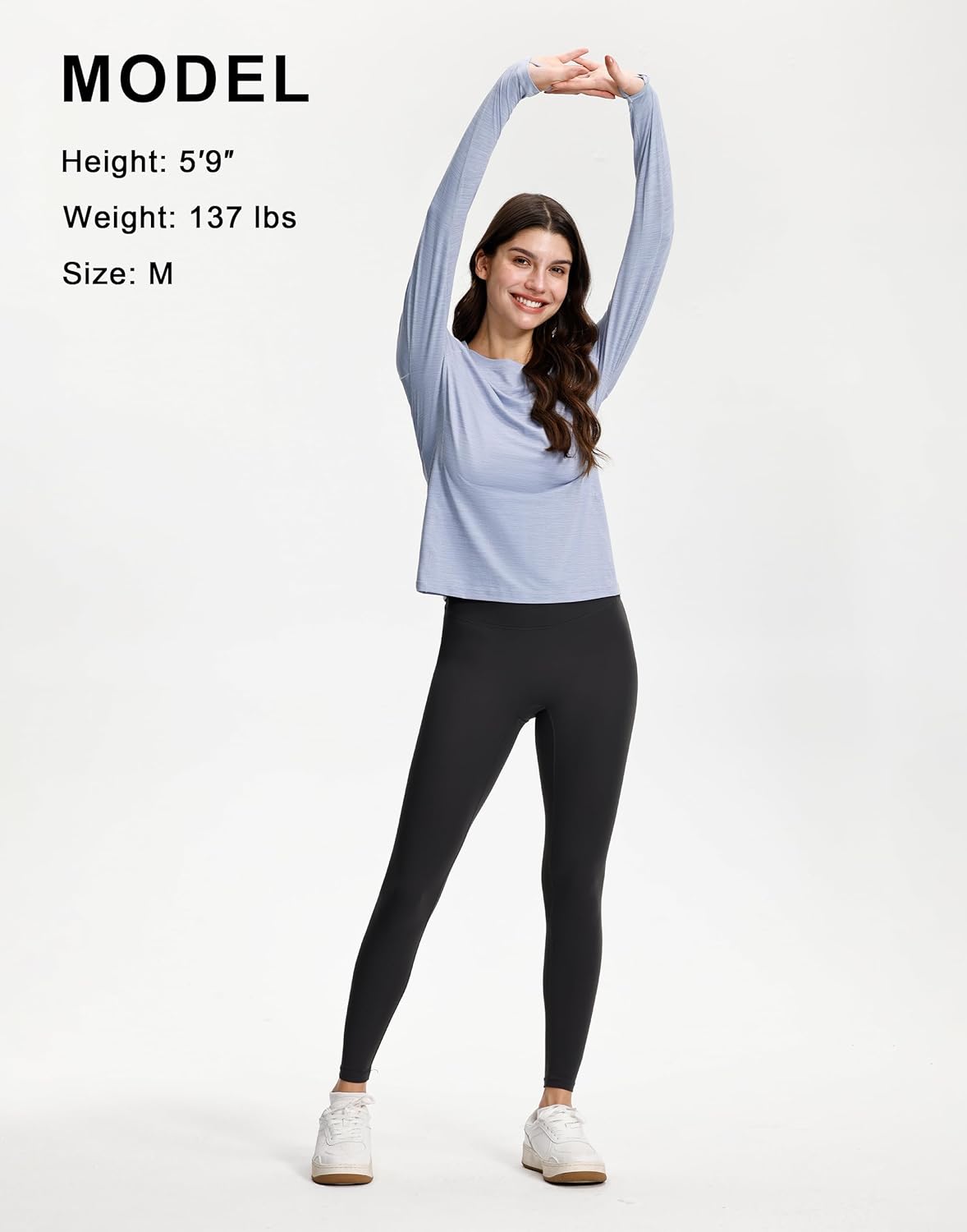 Pioneer Camp Women's Quick Dry Workout Shirt Long Sleeve Lightweight Boat Neck Athletic Base Layer Moisture Wicking