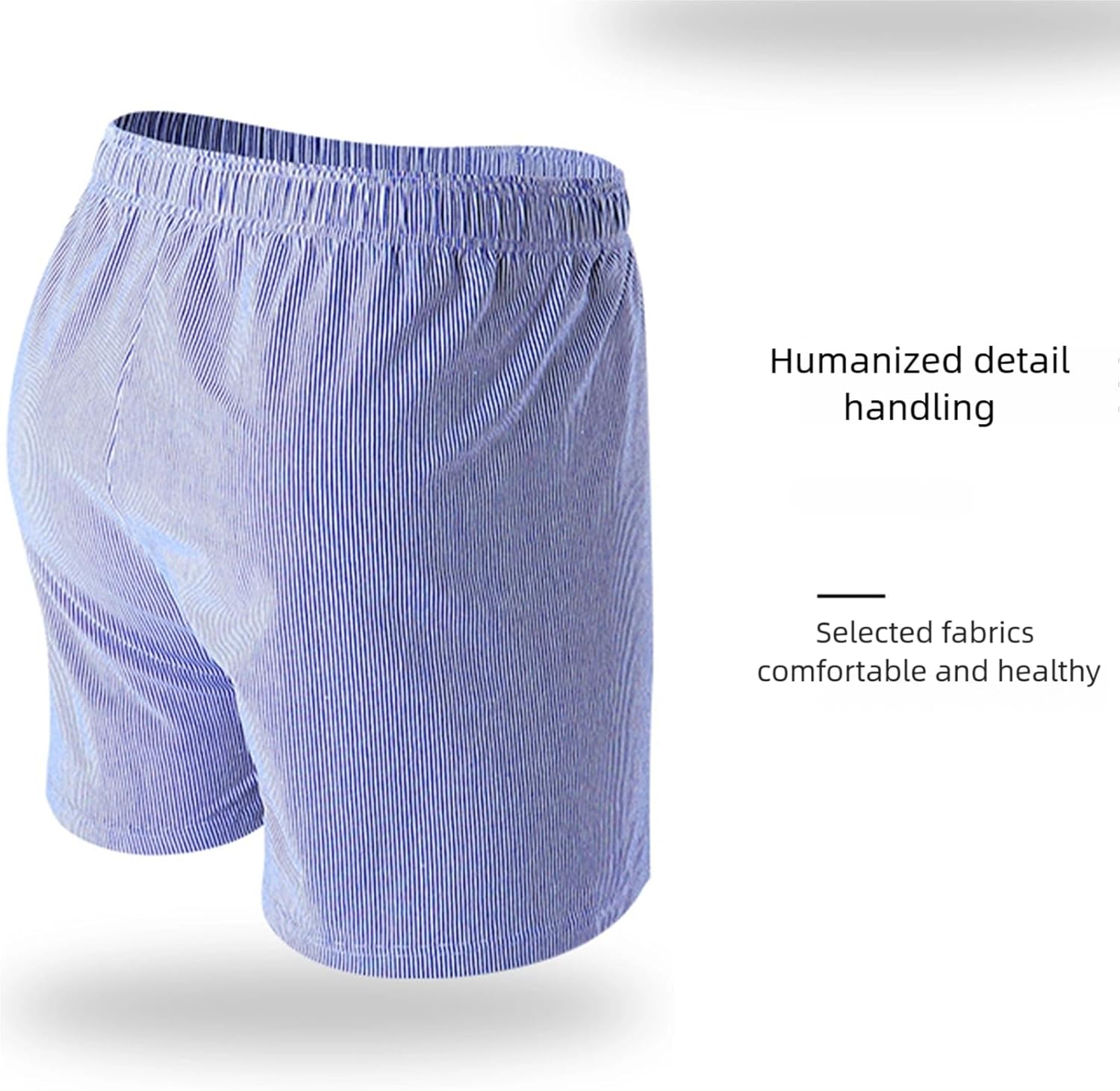 Men's Boxer Shorts Cotton Pack of 5 - Tag Free Boxers for Men,Moisture Wicking Rela... - Image 4