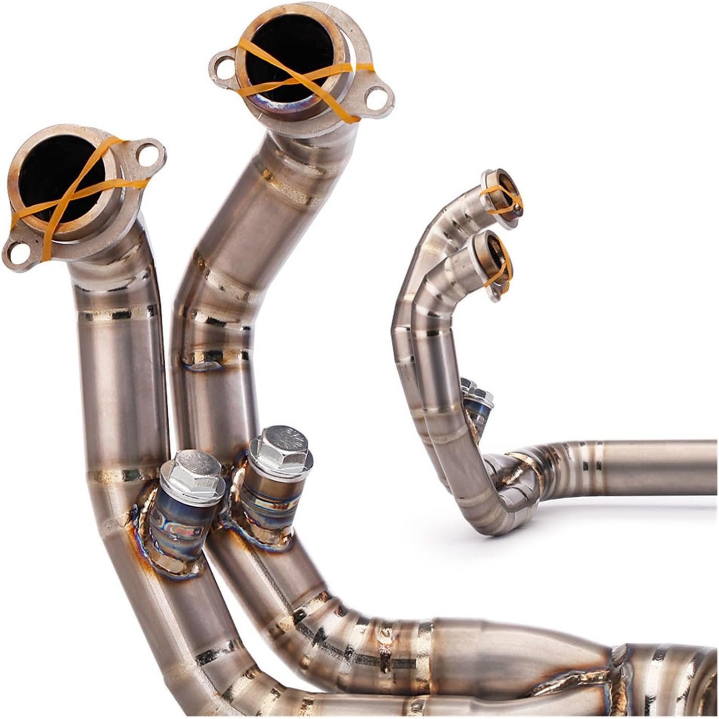 エキゾーストパイプ チタン合金オートバイの排気エスケープフロント