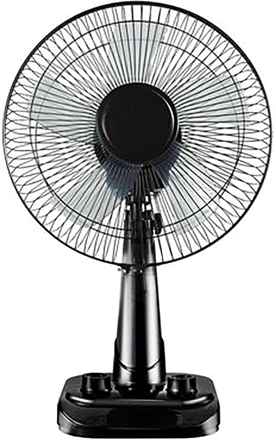 12" Desk Fan with 3 Speed ​​Settings, 5 Blades, 1 Hour Timer, Basic Air Circulation for Bedroom and Home Office (Samll)