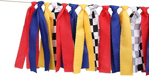 Miniatura 7 de Mcqueen - Suministros para fiesta de cumpleaños, cartel de auto de carreras para accesorios de cabina de fotos y telón de fondo, la mejor decoración