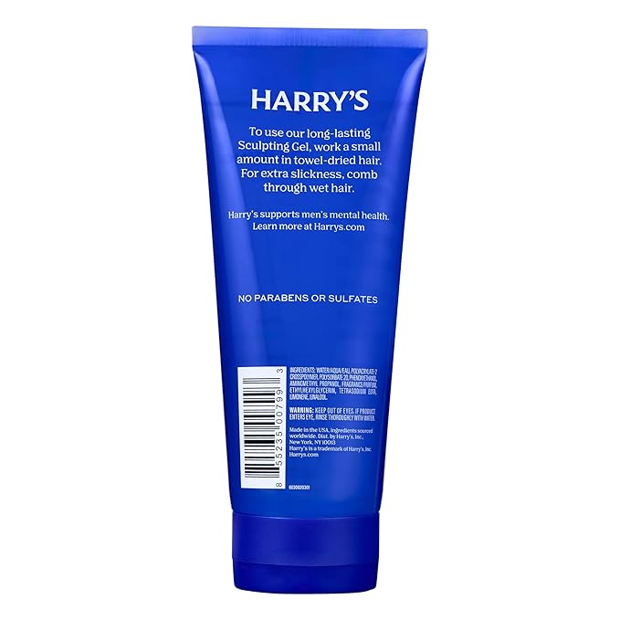 Harry's Gel Fijador para Cabello - 6.7 fl oz - Sin Alcohol miniatura 6