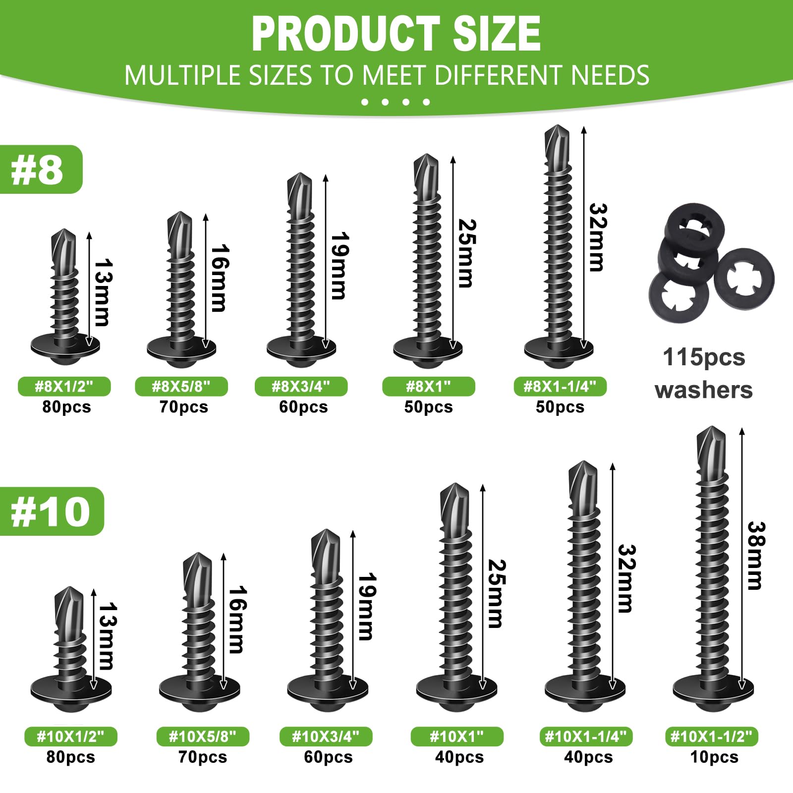 410 Stainless Steel Self-Tapping Screws -2 410 Stainless Steel Self-Tapping Screws -2