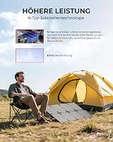 BigBlue 60W összecsukható napelemes töltő QC3.0 PD45W vízálló kempingezéshez 4