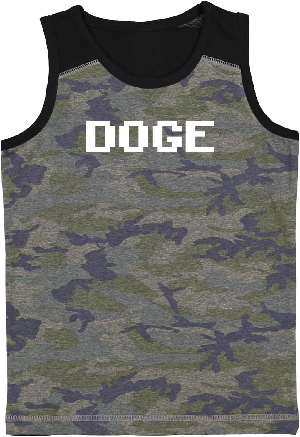 Tcombo Doge - Government Program Youth Contrast Back Tank Top
