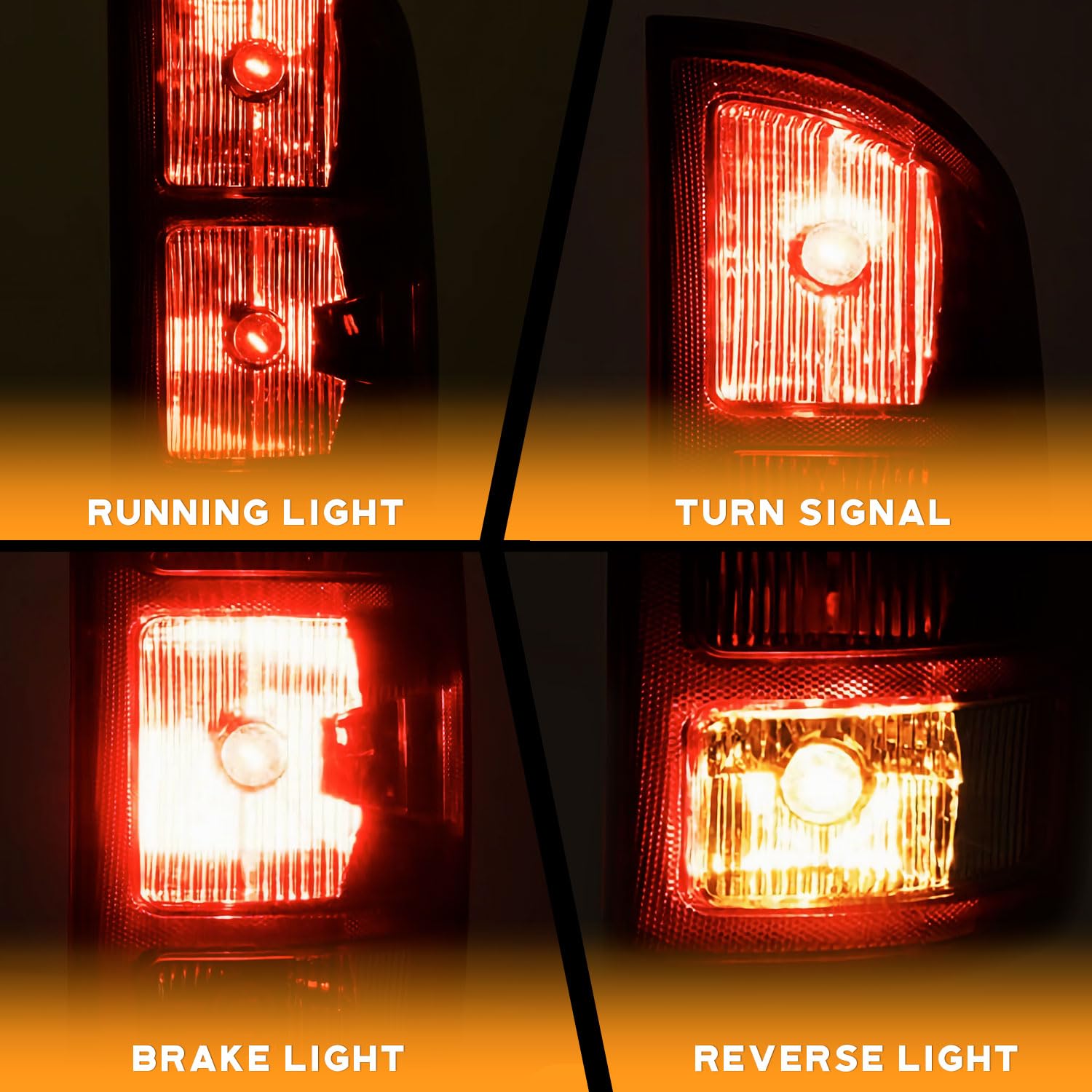 WEELMOTO Tail Lights Assembly Compatible With - Product View
