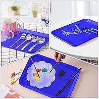 Vista 56 de JMU 20 bandejas dentales autoclave plástico Procedimiento plano para instrumentos, 13.25 x 9.75 pulgadas, tamaño B (rosa)