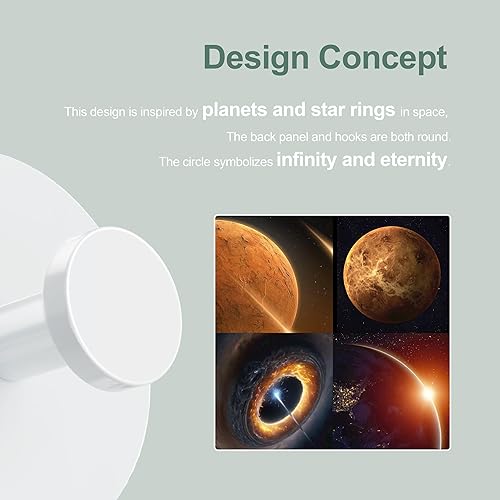 Miniatura 8 de Ganchos adhesivos de pared para toalladucha, no se pegan daños, gancho para colgar, resistente para baño, puerta, abrigo, blanco, paquete de 6