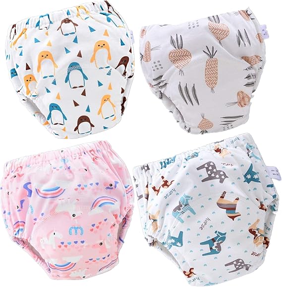 Fanny Baby,Clothing,Baby Boys 0-24m,Underwear,Training Pants FannyFan 4 Cotton Potty Training Pants Baby Training Pants Potty Training Underwear Toilet Training Up to 4 Years