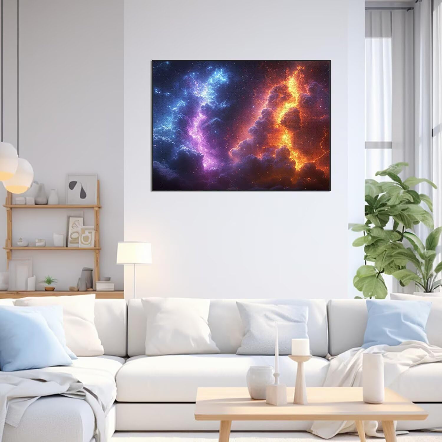 Puzzle 5000 Teile für Erwachsene, 3D Puzzle Traum Holzpuzzles, n-585 | Puzzlematte Sternenhimmel, Heimunterhaltung, Entspannung Meditationspuzzle, Impossible Klassische Jigsaw Puzzles, Home Decor