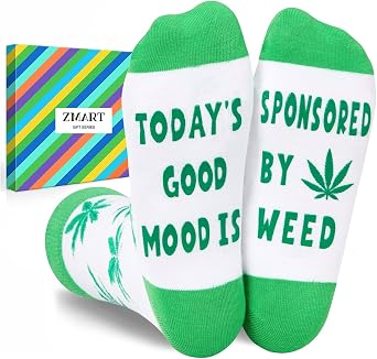 Zmart Funny Plant Gifts - Cactus Socks for Women Men, Succulent Gifts for Cactus Lovers
