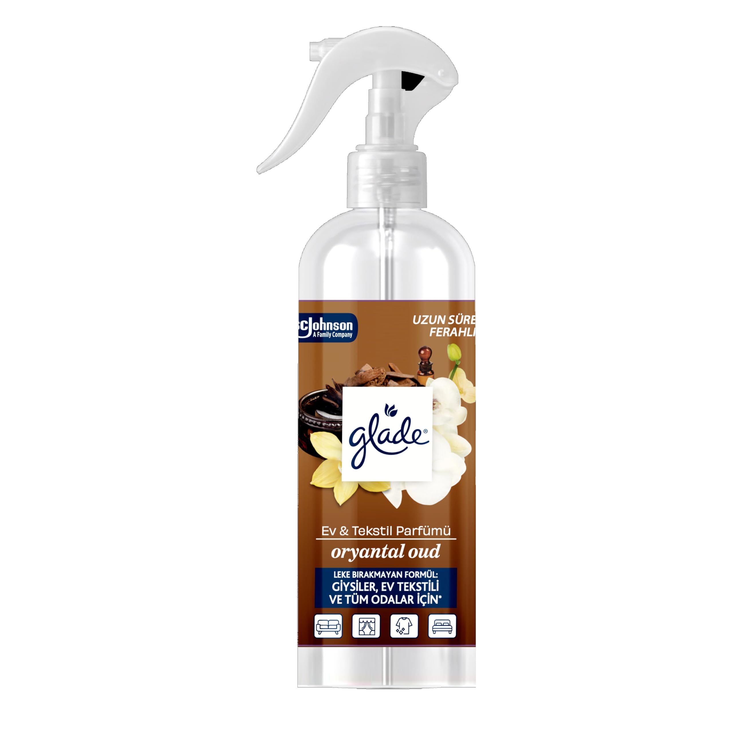 Glade Ev & Tekstil Parfümü Oryantal Oud 450ml