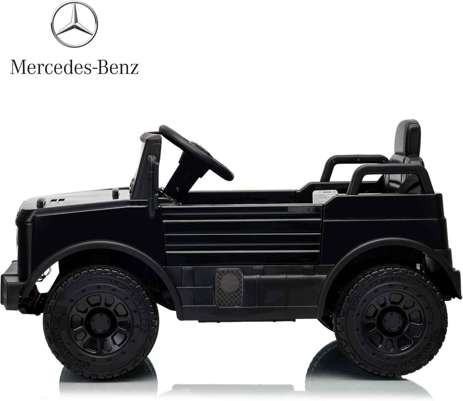 Kids Cars, 12V Ride on Car with Parent Remote Control, LED Headlights, Music Player,Bluetooth, Kids Electric Cars-Black