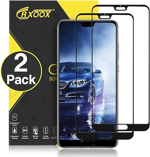 Pellicola Salvaschermo Vetro Temperato per HUAWEI P20 Pro Antiurto Antigraffio Durezza per Huawei P20 Pro Pezzi Nero Pellicola Salvaschermo Vetro Temperato per HUAWEI P20 Pro Antiurto Antigraffio Durezza per Huawei P20 Pro Pezzi Nero