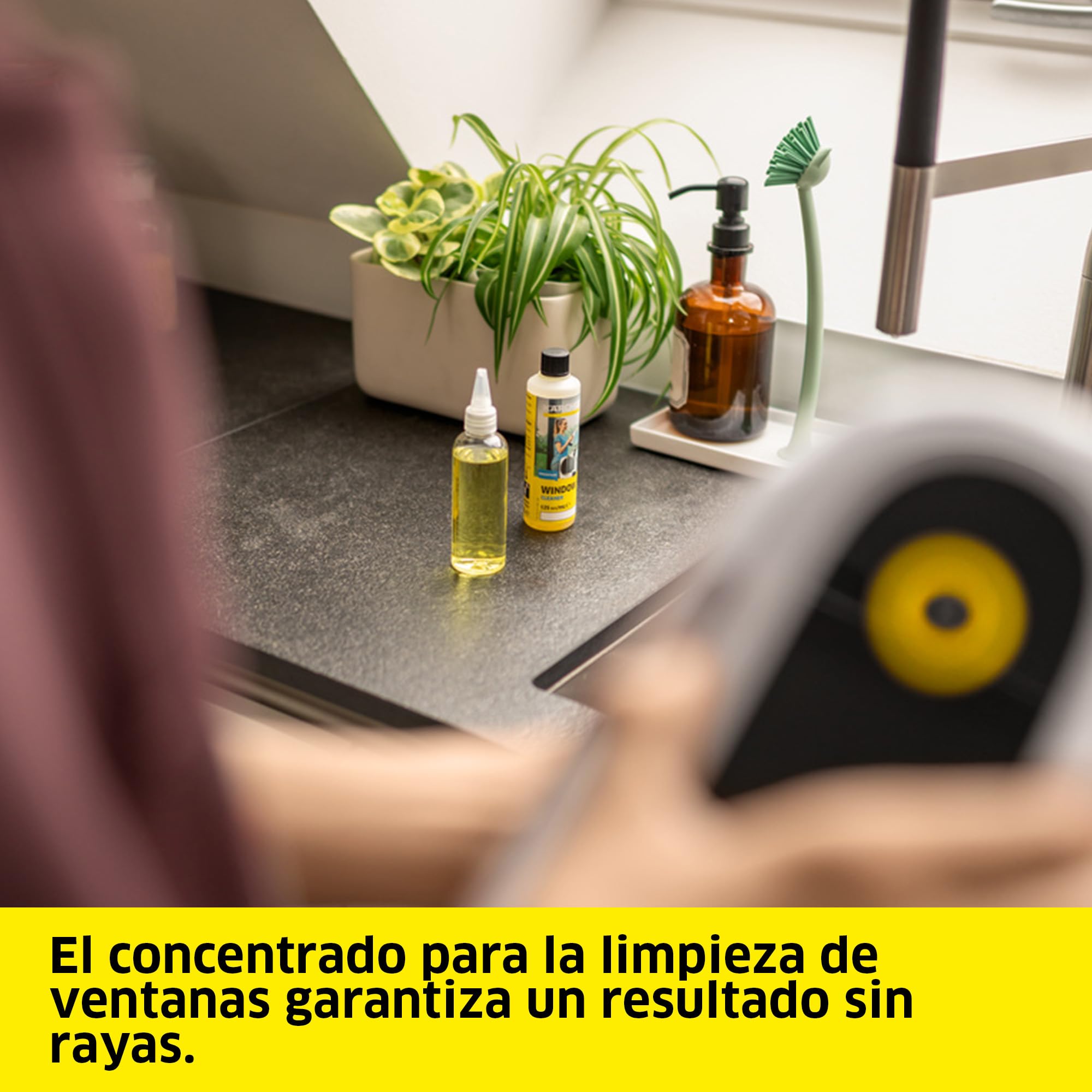 KÄRCHER Robot limpiacristales RCW 2 Extra+, Limpieza automática de Ventanas, con Cable de Seguridad y batería de Emergencia, 3 min/m², depósito: 70 ml, Cable: 5 m, 6 Pares de Fundas de Limpieza