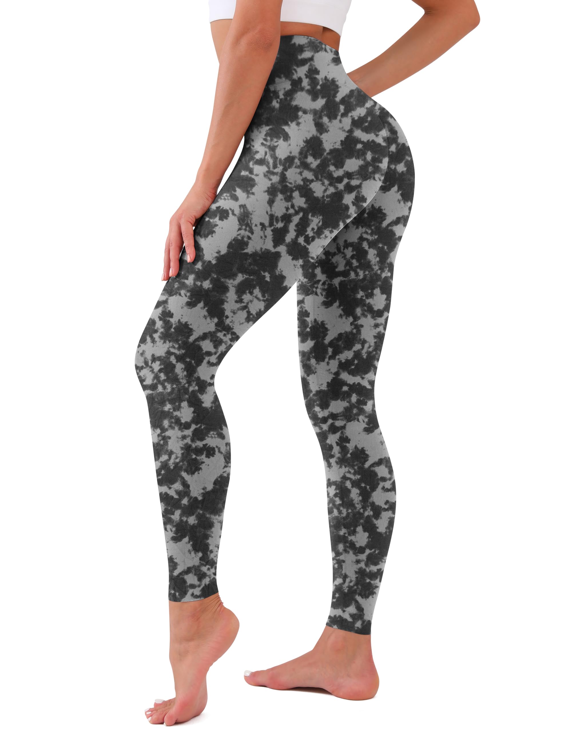 CHANAN High Waisted Leggings for Women No See Through Tummy Control Buttery Soft Capri Yoga Pants for Workout Athletic