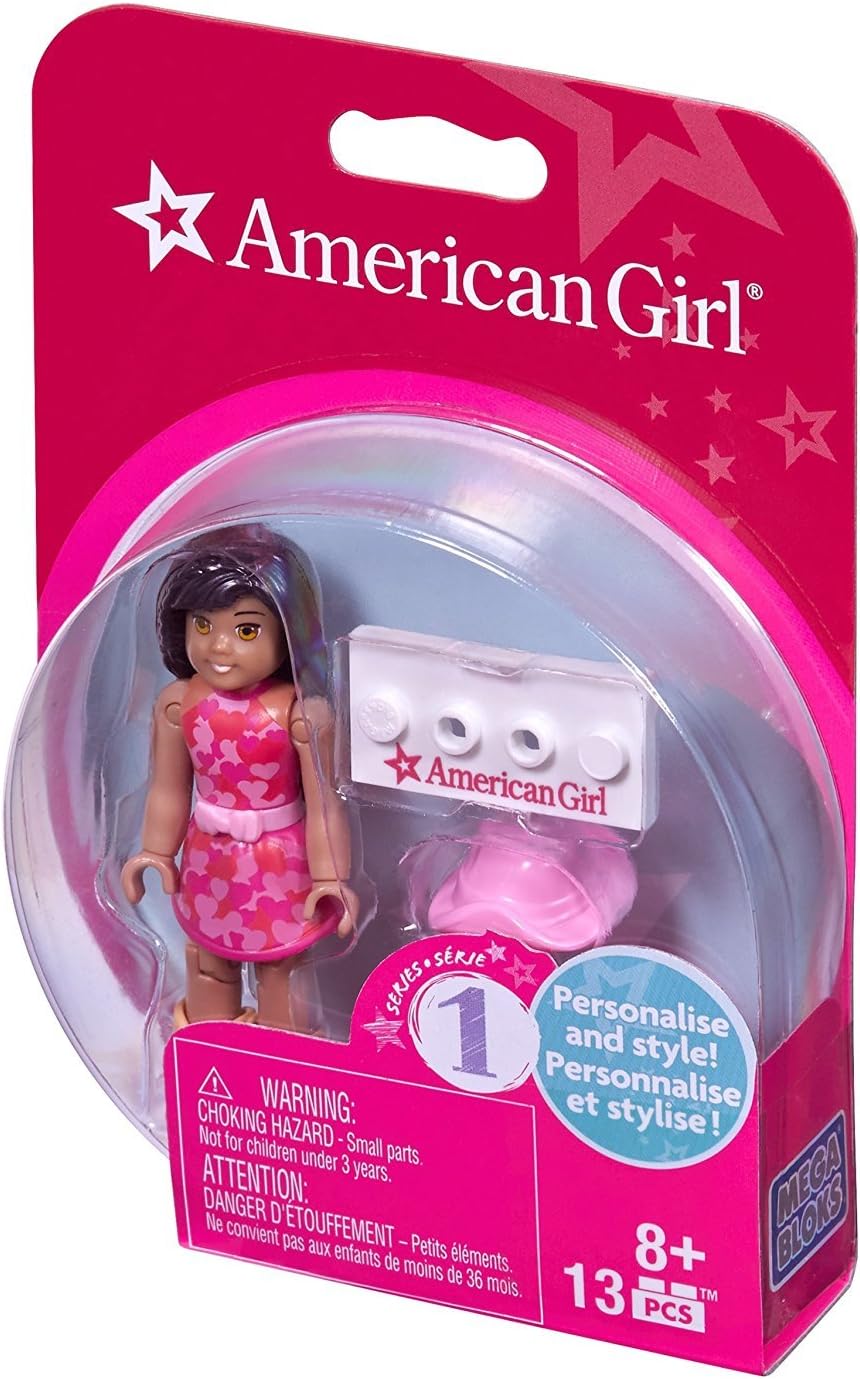 Mega Construx American Girl Series 1 Happy Hearts Mini Figure
