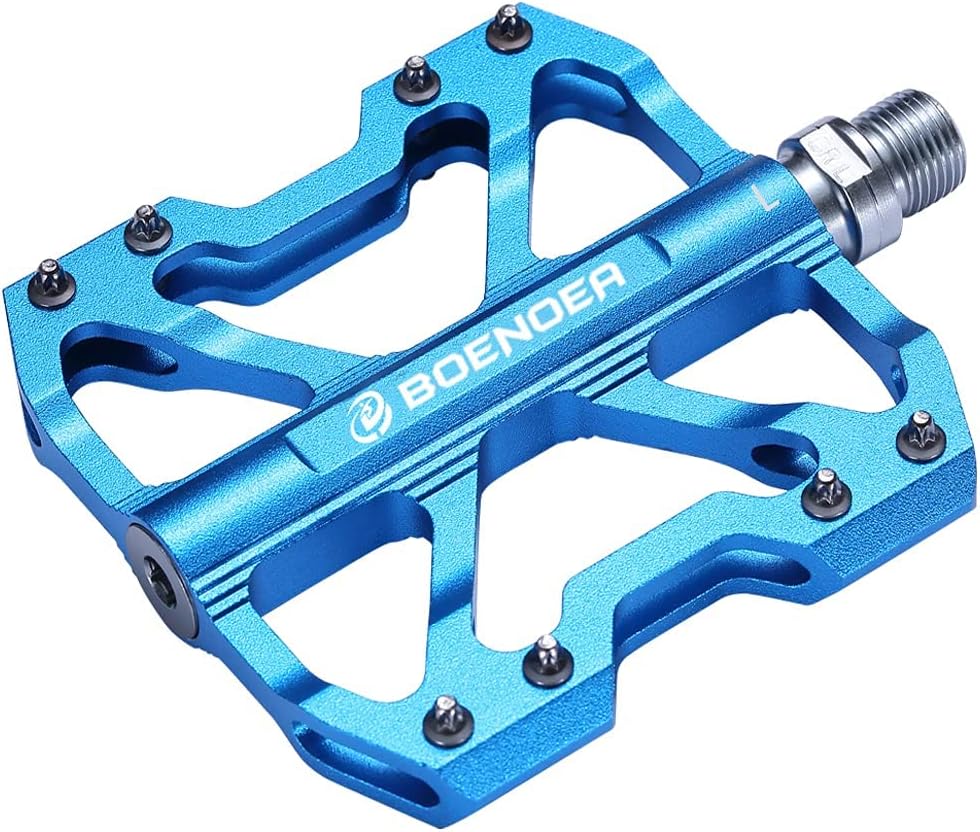 Pedali Per Mountain Bike In Lega Alluminio - Piattaforma Con Cuscinetti, Asse 9/16"