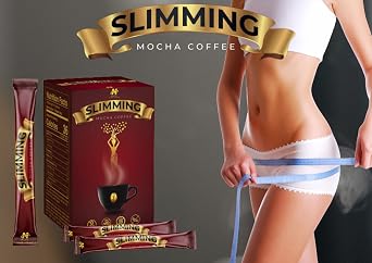 Slimming Mocha Coffee Burn + Control Herbal Coffee Metabolism & Weight Management Premium Arabica & Robusta Blend Sugar Free, Gluten Free, Keto Friendly