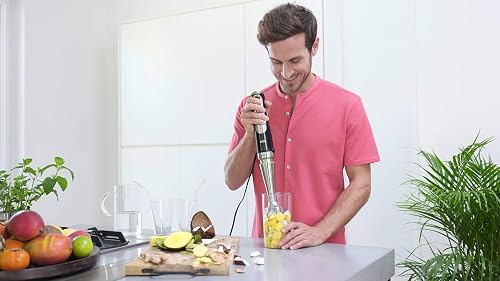 Braun MultiQuick 9 - Mixeur Plongeant 1200W avec Robot Culinaire XL Noir - 2