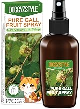 Silvervine Catnip Spray with Fruit, More Attractive Than Catnip Spray, Cat Scratch Spray for Outdoor Training, Fits All Cats, 50 ml