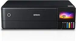 Multifuncional Epson EcoTank L8180 - Tanque de Tinta Fotográfica, 6 cores, Formato A3+, Wi-Fi Direct, Ethernet, 110V