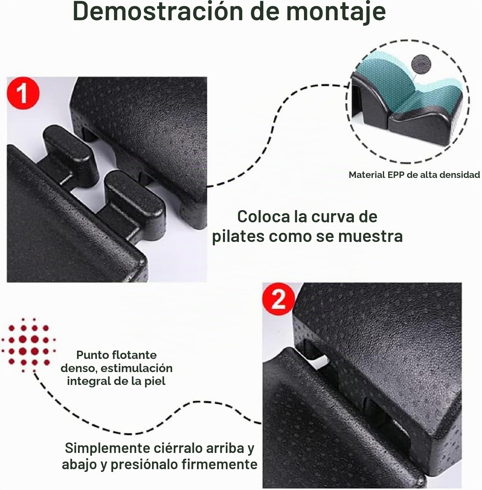 Corrector de columna vertebral de pilates para aliviar el dolor de espalda y salud de la columna vertebral