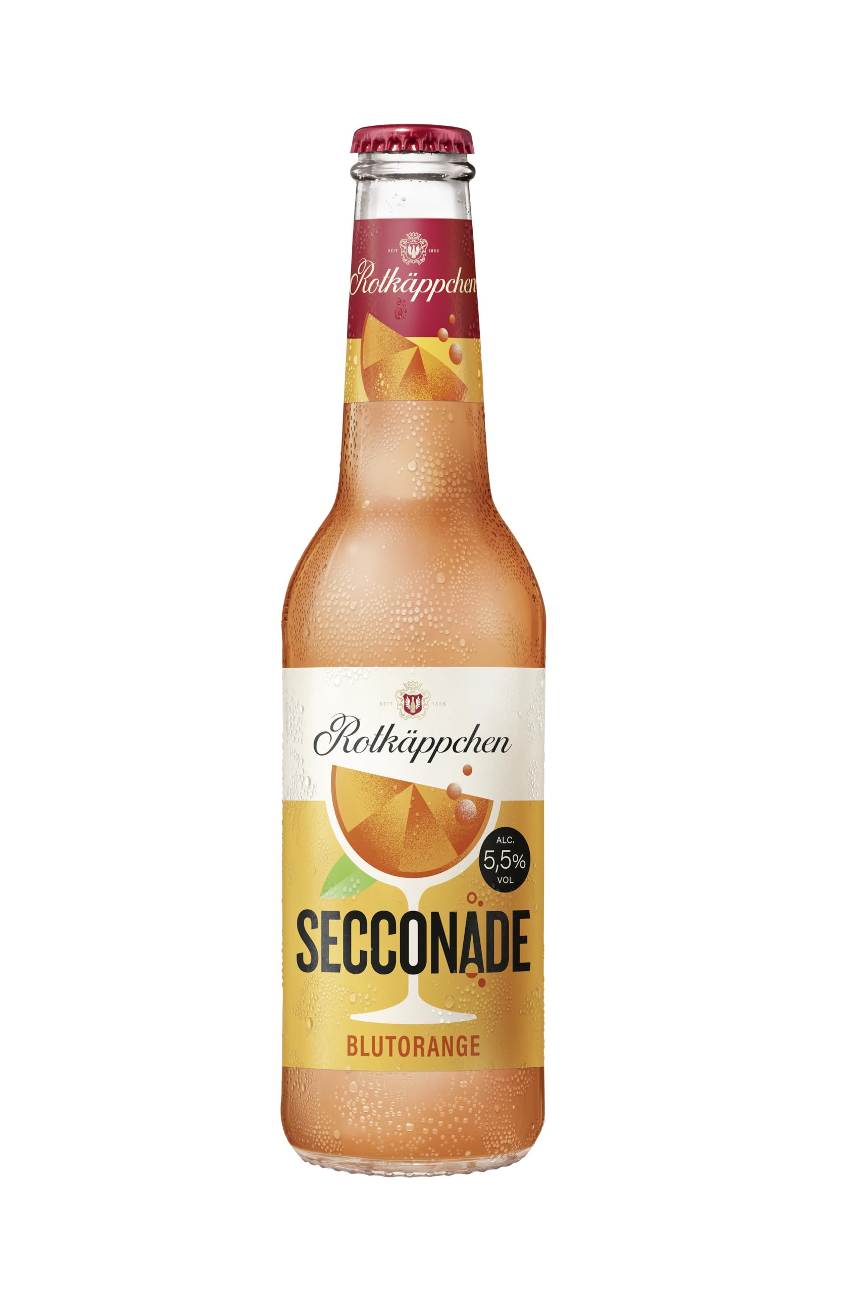 Rotkäppchen Secconade Blutorange (12x 0,33l) – Limonade trifft Secco- Der natürliche Blutorangen-Kick unter den Spritz-Drinks