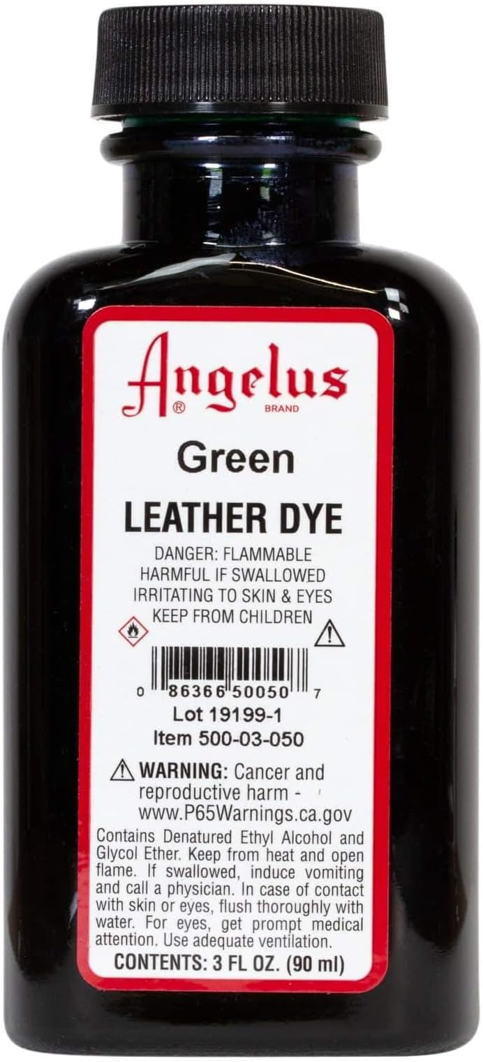 Leather Dye, 3 oz, Green