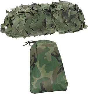 BESPORTBLE 1 Conjunto De Camuflagem Rede De Camuflagem Decoração Plantas Plantas Vegetais Pano De Sombra Vegetal Rede De Camuflagem Cega Para Plantas Sombra De Sol Portátil Guarda-Sol Redes