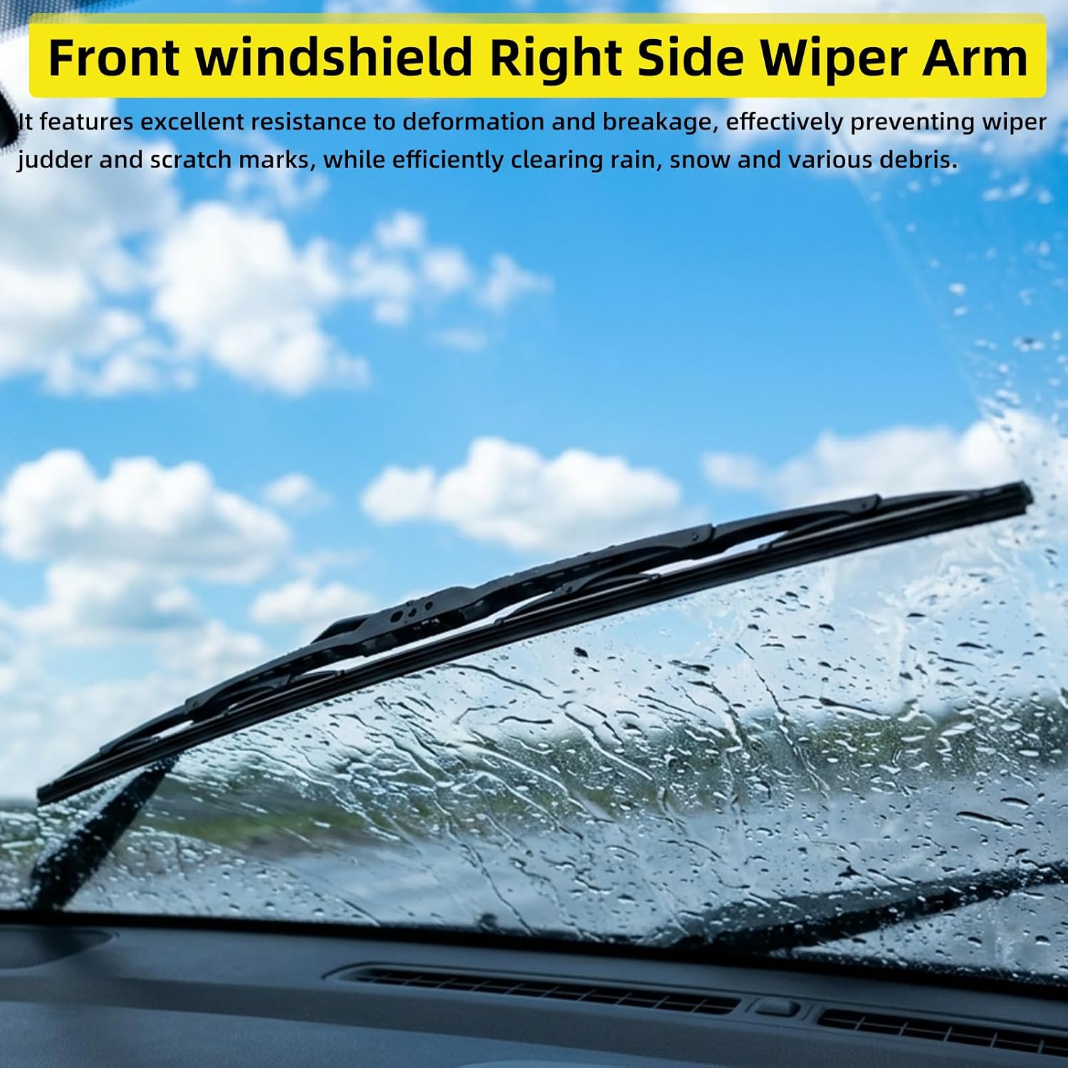 85211-52520 Front Windshield Wiper Arm For Toyota Vitz NSP130 RHD 2013-2017 | Premium wiper arm anti-deformation, stable structure stops chatter streaks, quiet durable streak-free clean wiping