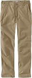 Carhartt Rigby Straight Fit Pant, Pantalones de trabajo Hombre, Verde Caqui Oscuro, 38W / 30L - 4