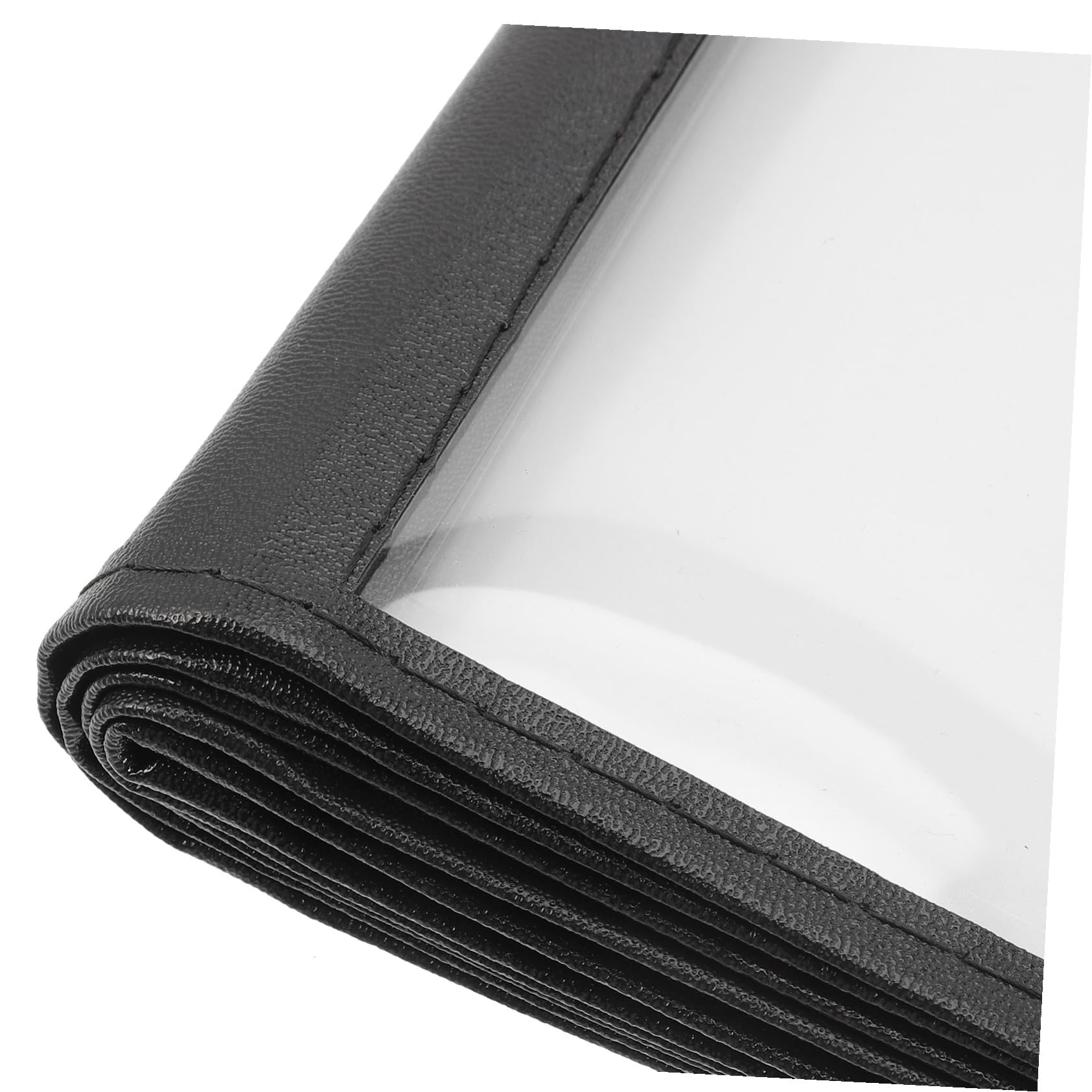 DOITOOL Cubierta Protectora para Menú de Restaurante Transparente PVC Portamenús Ligero y Portátil Soporte para Carta Bar Funda Resistente para Cartas de Páginas