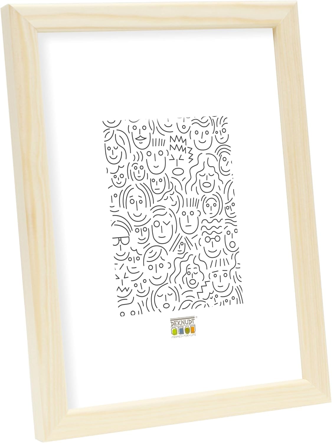 S41JH1 Thin Natural Wood Photo Frame 21 x 29.7 cm